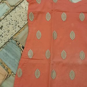 PEACH SALWAR SUIT