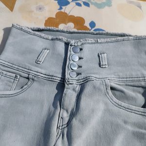 Grey Skinny Jeans For Women