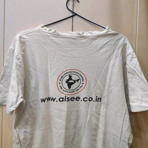 White Daily Wear Tshirt (Men)