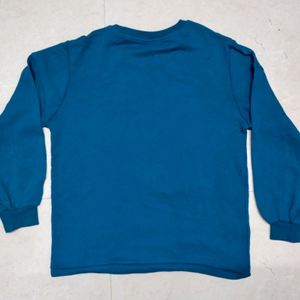 Sweatshirt Teal Blue Colour