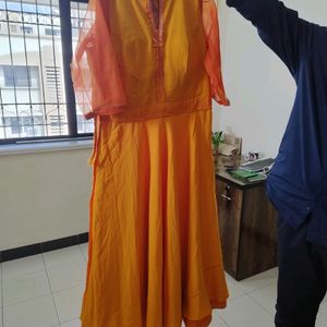 Pure Silk Designer Gown