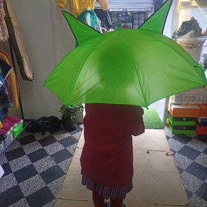 Green Umbrella For KIDS