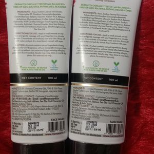 (2pack)Mamearth Charcoal Face Wash