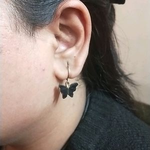 Butterfly Blue Earrings