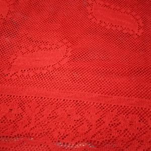 Very Soft Net Duppatta - Red Color