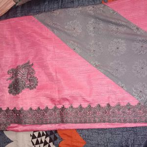 Pink Saree