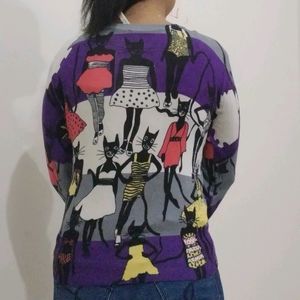 Cute Cartoon Cardigan