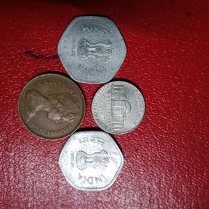 Coin New PENCE Total 4 Coi