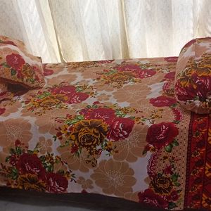 Single Bedsheet With Cover