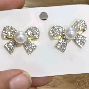 Beautiful Korean Bow Earrings