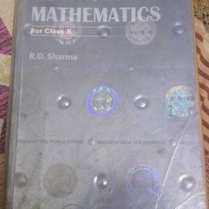 RD Sharma Mathmatics Side Book( 2023-2024 Addition