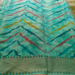 Designated Saree With Unstitched Blouse