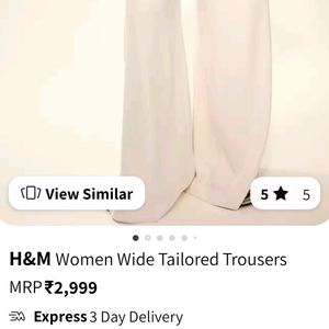 H&M Trouser & Top (WholePartywearOutfit)