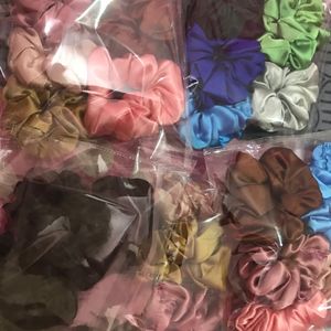 Satin Scrunchies