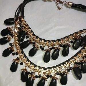 Black & Golden Necklace