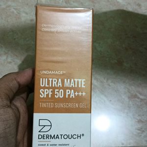 (Sealed )Dermatouch Ultra Matte SPF 50 PA +++