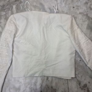 Cute Korean Embroidery Blazer