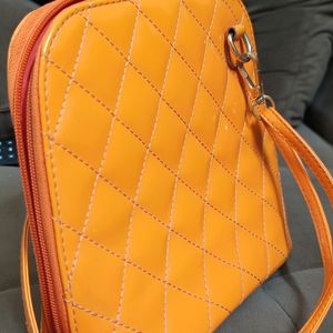 Orange Sling Bag