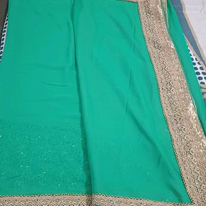 Premium Quality Heavy Saree With Blouse 🤩