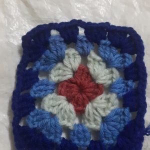 Granny Square Crochet Piece