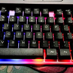 Gameing Keyboard With RGB Light Eddition