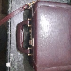 Handbag Retro Style Suitcase Type