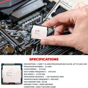 Intel i5 4gen Processor With gigabyte H81 Motherbo