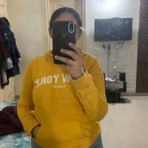 Flying Machine Yellow Hoodie