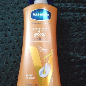 Vaseline Cocoa Glow Serum In Lotion 400 ML