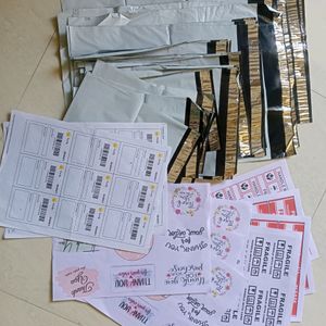 15+18+18+12 Sticky Labels,Bags, Notes