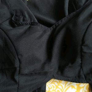 Full Sleeve Black Blouse