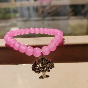 An Elegant Pink Bracelet