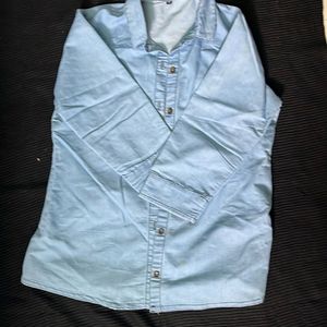 Like New Denim Shirt For Grabs