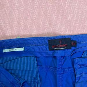 Breakbounce Blue Shorts 34 Inches