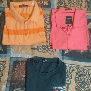 3 Piece Combo Shirt And Tshirt