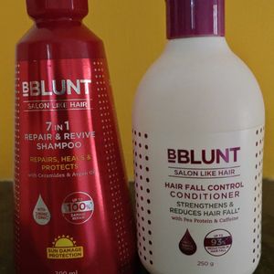 Bblunt Anti Hairfall Shampoo And Conditioner