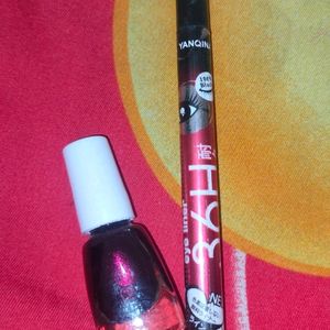 New Eyeliner And Nailpolish