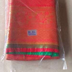 Title: Kathapadri Banarasi Saree Perfect Elegance