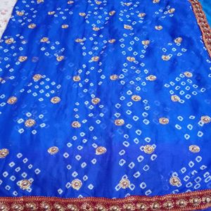 2Blue Saree Free