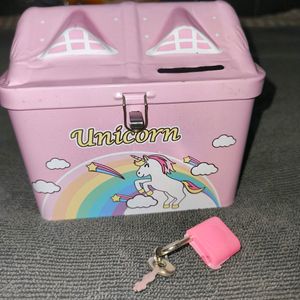 Pink Hut Coin Bank