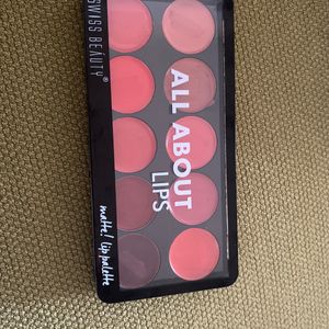 Selling 10 Lip Color Palette For Just Rs.99/-