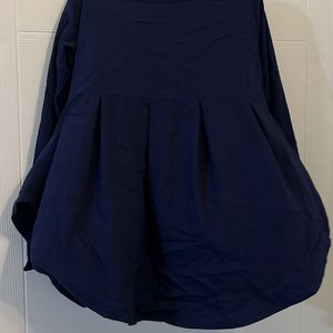 Like New Navy Blue Girlish Top