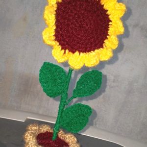 Handmade Crochet Sunflower 🌻