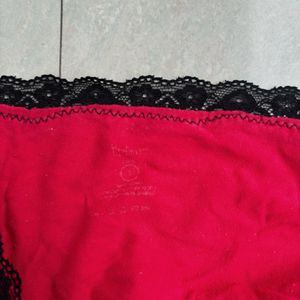 Red&White Womens Brief