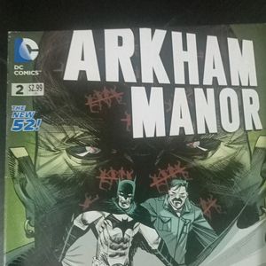 BATMAN #2 ARKHAM MANOR USA Comic Book