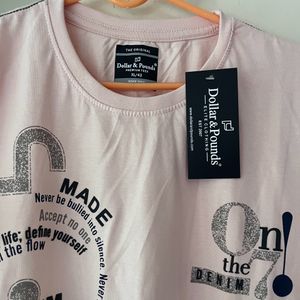 Men’s Tshirt Peach/Light pink