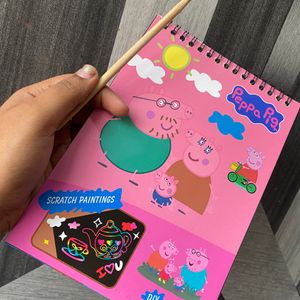 Peppa Pig Scratch Book