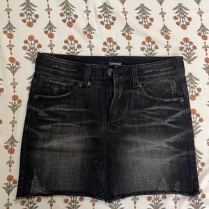 Cute Balck Denim Shorts