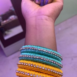 🎀Silk Thread Bangles New 🎀