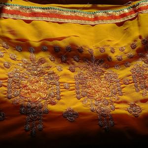 Poly cotton sarees